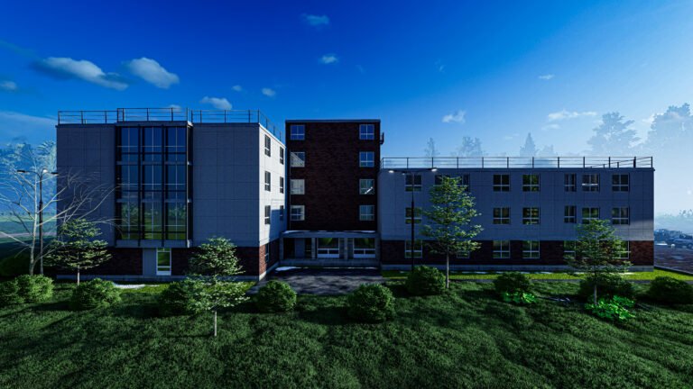 Industrial Building  Facade Design